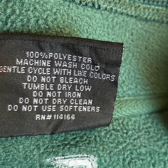 Colosseum Green Michigan State Spartans Pullover Sweatshirt Fleece Green Size XL - Picture 7 of 7